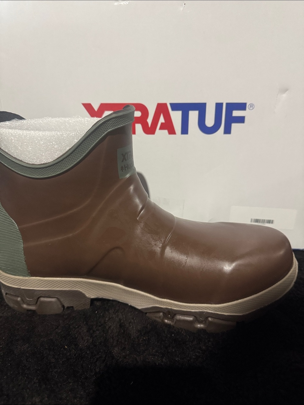 Xtra Tuf Men’s Brown Waterproof Work Rain & Snow Boots